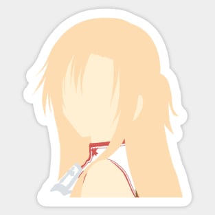 Asuna Minimal Sticker